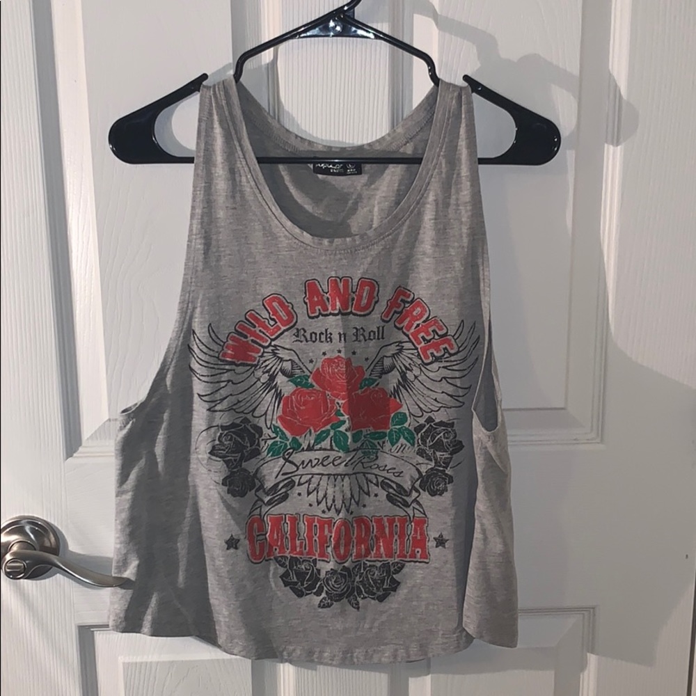 Gray top